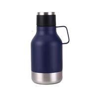 KIXZSAZ Portable Water Kettle Stainless Steel Dog Pot For Traveling Pets Universal Water Kettle For Humans And Dogs, blue
