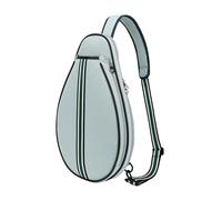 KIXZSAZ Practical Pickleball Bag Tennis Storage Bag Carrier Suitable for All Ball Sports with Multifunctional Features Tennis Racquet Squash Racket Cover Gift, Light Blue, 30x7x48cm