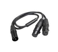 KIXZSAZ Premium Audio Line 3 Pin Mini XLR Converter Cable Offering Strong Shielding And Reliable Performance In Any Environment Male To 3 Pin XLR Male Adapter Shielded Cable