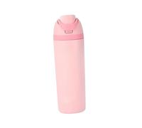 KIXZSAZ Pro Water Bottle 600ml Insulated Water Bottle Heat Resistant Unique Gift Idea for Adventurous Outdoor Souls 600ml Car Insulated Stainless Steel, Pink, Cup Mouth 7.4cm