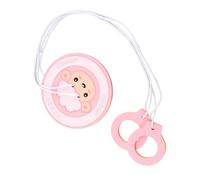 KIXZSAZ Pull String Top Size Flywheel Disc Diameter 6cm Wooden Toy For Children Developing Coordination And Creativity Round Wood Flywheel Disc Tops Toys Children Adult, Sheep, diameter 6cm