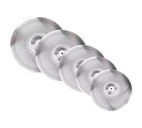 KIXZSAZ Quiet Drumming Accessory Low Volume Cymbal Pack 14 Hi Hat 16 Crash 18 Crash 20 Ride Apartment Which Is Option For Those Who Are Looking For Simple Low Volume Cymbal Pack