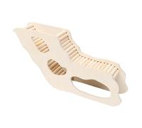 KIXZSAZ Rat Long Bendy Bridge Mouse Wooden Ladder Decorative Supplies Creative Activity Center For Hamster Hamster Climbing Toy Is Creative Habitats Wooden Climbing Ladder Decoration Rodent, Tunnel