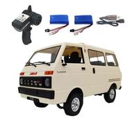 KIXZSAZ RC Drift Trucks 1/10 Simulation 260 Motor Trucks Hobbies Model Toy Unisex Kids Gift Light Artificial Auto for Off-Road/On-road Car, Double Power