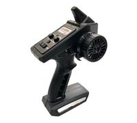 KIXZSAZ RC Transmitter 4 Channel For 1/16 RC Car Parts With High Receiving Sensitivity And Durable PP Transmitter Is Suitable For 16101/16102/16201/16103 1/16 Cars. Car Is Made