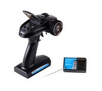 KIXZSAZ RC Transmitter And Receiver Kit 3 Channel 4 Provides Easy To Reliable Functionality For RC Car And Tank Enthusiasts Stroke Adjustable Electronic Repair Spare Part