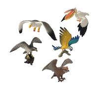 KIXZSAZ Realistic Bird Figurine Animal Model Simulation Toys Promoting Kids Mind Development And Creative Imagination Animal Model Figure Toy Simulation Lifelike Bird