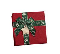 KIXZSAZ Red Heaven And Earth Cover Gift Box Christmas Gifts And Packaging Suitable For People Of All Ages. Are Way To Deliver, Green, 15 * 15 * 7cm
