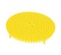 KIXZSAZ Reusable Car Wash Bucket Insert With Grit Catching Features Many Vehicle Types Making Must Have Car Care Tool Accessories Brush Bucket Dirt Remover Filter, Yellow, 26cm