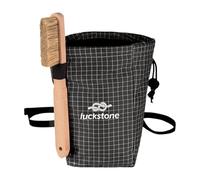 KIXZSAZ Rock Climbing Chalk Bag Easy Access Unique Gift For Climbing Activities And Outdoor Fun Ensures Durability While Providing Anti Slip Properties For During Adventures, Black, 16x8x13cm