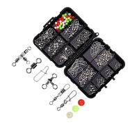 KIXZSAZ Rolling Barrel Swivels Fishing Tackle Essential Ball Bearing Barrel Swivels Angling Enthusiasts Fishing with Snaps - Necessary Accessories for Successful Trip