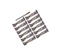 KIXZSAZ Rust-Resistant Quick Screws Gutter Hanger Set For Long-Term Gutter Support These Hangers Not Only Gutters In Place But Also Functionality By Ensuring Proper Water Flowed And Preventing Sagging