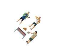 KIXZSAZ S Scale 1/64 People Figure Set Layout Diorama Realistic Tiny People Character Figurines Advanced Display Solutions Tiny Character Figurines Doll Model Toys, Style A