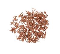 KIXZSAZ Sand Color Plastic Soldier 5cm Action Figures for War Game Durable and Realistic Layout Props