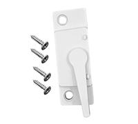 KIXZSAZ Sash Locks White for Home Security Keeps Children Safe Offers Reliable Against Accidental Opens Heavy Duty Single and Double Hung Window Sash Locks