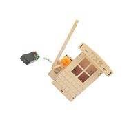 KIXZSAZ Scientific Experiment Electric Gate Model Toy Educational Construction Kits Hands-On Experience Creativity Growth Boys Girls Construction Toys Experiment Equipment