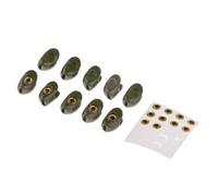 KIXZSAZ Sculpin Pattern Fly Tying Copper Beads Highlighted By 3D Yellow Eyes Making Streamers Irresistible To Fish Fly Tying Skulpin Head Materials Streamer Head