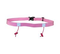 KIXZSAZ Secure Running Bib Holder Race Belt Featured No Pins Needed Suited for Cycling Number Belts Reflective Tape Ensures Visibility Running Bib Holder Race Belt Triathlon, Pink, 25x920mm