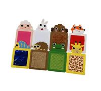 KIXZSAZ Sensory Mats Encourage Classroom Engagement And Play With Animal Perception Pads Tactile Learning Tools Interactive Learning Toy Tactile Home