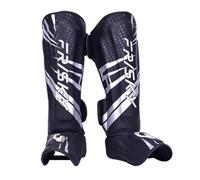 KIXZSAZ Shin Guards For Karate Boxing Taekwondo Sports Providing Essential Comfort During Training Sessions Muay Thai Muay Thai Kickboxing Shin Guards Kicking, Silver Black, L