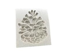 KIXZSAZ Silicone Mold Pinecone Nuts Easy for Operation Decor Molds Solid Color Soft Self Assembly Decorative Mould Desserts, Grey