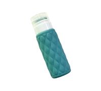 KIXZSAZ Silicone Travel Containers Anti-Drip Valve Prevents Spills There Is Small Intersection On Bottle Cap Refillable Bottles, blue
