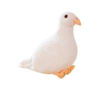 KIXZSAZ Simulated Plush Toys Cute Stuffed Dolls Realistic Home Office Decor and Gifting Suitable for Children to Play. Plush Toys Lovely Doll Realistic Animals Doll Kids Toy, White, 20x20cm