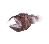 KIXZSAZ Simulation Model Figure Toy - Birthday Gift For Boys Who Love Deep Sea Creatures Realistic Marine Life Model Angler Fish Toy Figurine Collection Angler Figure