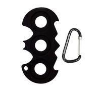 KIXZSAZ Size Joint Protector Holder Features Adjustable Thickness For Holding 3pcs Cue Joint Protectors Efficiently Protective Rack Case Container Box Clip Hold Tool, Black, 8x3cm