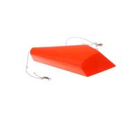KIXZSAZ Sleek and Practical Splashing Float Boat Fishing Trolling Accessory Side Planer Diveboard, Left, 24cm