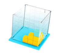KIXZSAZ Small Cube Blocks Math Teaching Aid Promotes Understanding Of Cubes And Cuboids Through Physical Observation Models Small Cube Blocks Mathematics Tool Learning