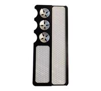 KIXZSAZ Snooker Tip Repair Accessory Tool Cue Tip Sander Long Lasting Billiard Pool Cue Portable Tool Ensuring Won't Scratch Hands During With Sl nd Bright Color Resists, Black Plastic, 122x53mm