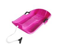 KIXZSAZ Snow Thrills Durable Polyethylene Snow Scooter With Pull Rope For Winter Adventures Wide ApplicationsThe Sledge Is Widely Suitable For Skiing, Pink, 65x42x14cm