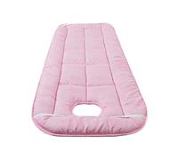 KIXZSAZ Soft Facial Bed Pad Elegant Soft Comfortable Spa Massage Table Pad Lightweight Relaxation Spa Massage Table are 185cmx70cmx3cm/72.83inch X 27.56inch X 1.18inch, Pink, 185x70x3cm