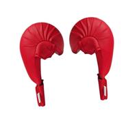 KIXZSAZ Sparring Wrist Support With Boxing Gloves And Professional Karate Training Mitts Kickboxing Providing Feel And Grip. Liner Is Made Of High Density PU Polyurethane Foam, red, M