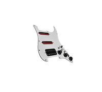 KIXZSAZ SSH Loaded Electric Guitar Pickguard Backplate Easy Installation Performance Guarantee Guitar Loaded Pickguard Is Made Of Pvc And Ceramic Electric Pick Guard Pickup, White, 28.1x22.2cm