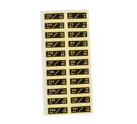 KIXZSAZ Stack Labels Weighted Stickers For Organizing Workout Machine Attachments With Comprehensive Weight Identification Solutions Weight Stack Labels Gym Equipment Stickers