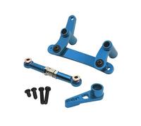 KIXZSAZ Strictly Tested RC Car Steering Parts With Reliability In Mind Aluminum Component Replacement Across 116 Models RC Car Accessories For 16101 16102 16103 16104, Sky Blue