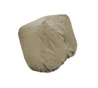 KIXZSAZ Stylish Golf Cart Cover Waterproof Zipper Buggy Sun Protector Rain Cover, Khaki, 275x122x168cm