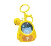 KIXZSAZ Stylish Keychain For Men Durable And Portable Accessory Easy To ABS Key Chains For Men Keychains Chain Key Ring, yellow