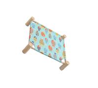 KIXZSAZ Take Your Pets Comfort To A Whole New Level With Our Wooden Cat Hammock And Healthy And Safe Cat And Dog Hammock, Turbot, large size 65 * 53 * 13
