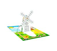 KIXZSAZ Technology Craft For Kids Teens Inspires Engineers Of Tomorrow With Fun And Engaging DIY Science Projects Windmill Paper Circuit Set Basic Electric