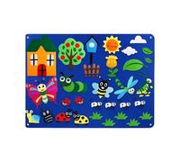 KIXZSAZ Three-Dimensional Themed Storytelling Game Set - Easy Hanging Kids Imaginative Play Felt Farm Animal Felt Board Set , AssortedColor 6