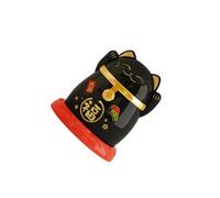 KIXZSAZ Toothpick Storage Case Stylish Toothpick Holder Creative Beautiful and Functional Every Kitchen Practical and Convenient. Household Cotton Swab Storage Case Multipurpose, Black, 6.6x7.7cm