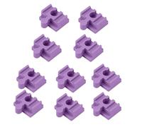 KIXZSAZ Track Connector Builder Set Brings Together Kids Fun Learning Activities and Family Experiences with Kids. Wooden Train Track Accessories for Building Games, Violet