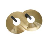 KIXZSAZ Traditional Cymbal Musical Instrument Lightweight Alloy Suitable For Students And Performing Artists Alloy Cymbals Are Made Of Dancing School Stage Activities Home, Golden, 200mm