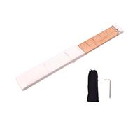 KIXZSAZ Train Guitar Skills Anytime With Left Hand Chord Tool Necessary Accessory For Quick Practice Sessions On Move 6 Strings Pocket Guitar Travel Folk, White 6 Fret