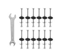 KIXZSAZ Trampoline Bolts And Nuts Stability Tool Anytime Trampoline Screws Long Screw Replacement Parts Easy Assembly For Recreational Screws And Bolts Replacement Parts