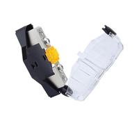 KIXZSAZ Transparent Cover Distribution Block Ensures Safety And For Car Audio Electrical Systems RVs Car Audio Stereo Ground Mini ANL Fuse Box Holder, 1 Way