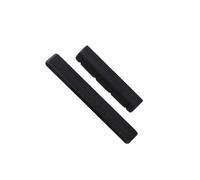 KIXZSAZ Ukulele String Saddle Crafted Premium Ebony Fit 4 String Enhances Acoustic Which Can Sustain Tone And Improve Sound Won't Damage Strings - 4 Slots With Sl nd